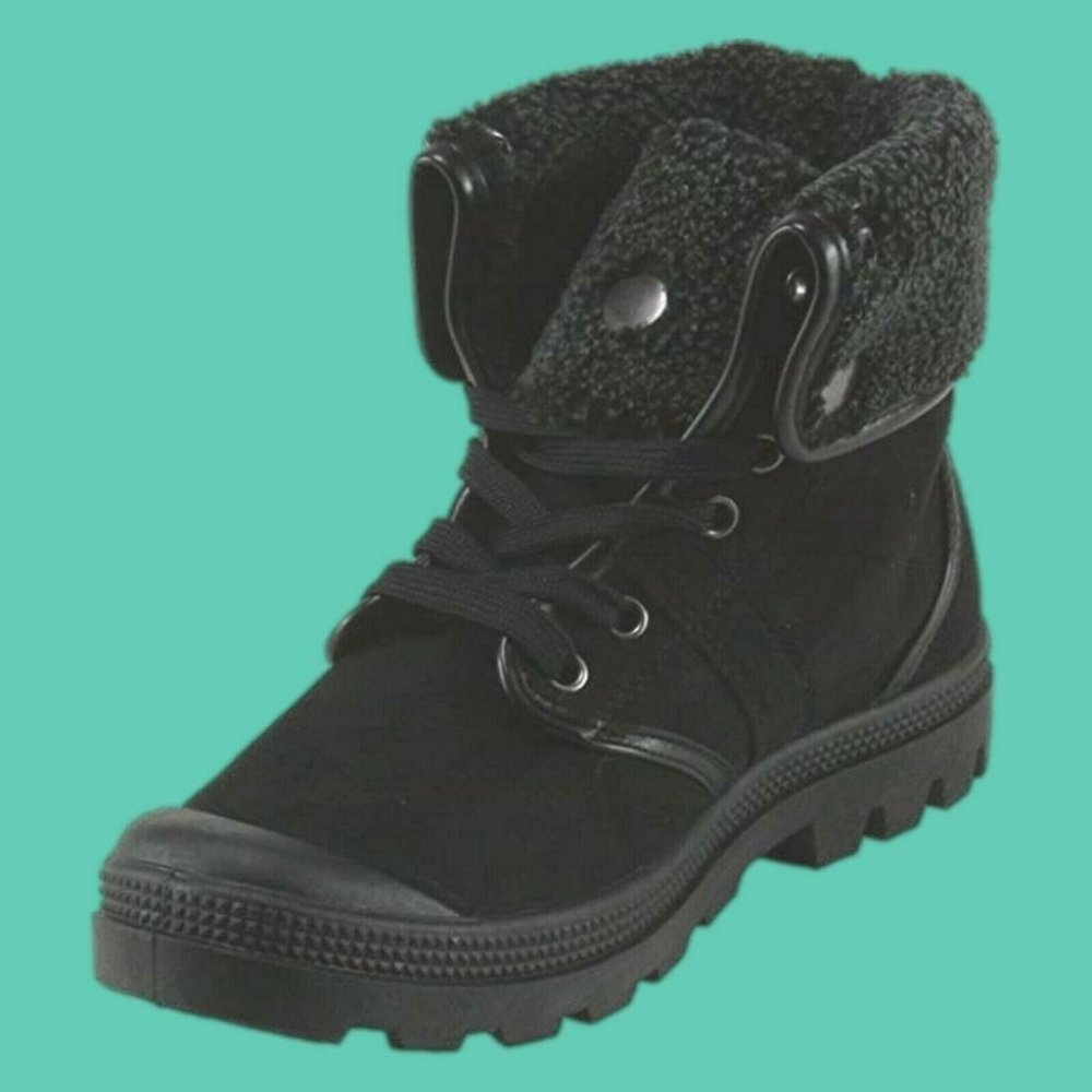 Refresh Women's Evan-01 Faux Suede Cap-Toe Flip-top Ankle Boots Size 10 - Picture 6 of 16